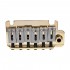Musiclily Pro 54mm 2-Point Style Guitar Tremolo Bridge with Stainless Steel Saddles Full Steel Block for Japan Import Strat, Gold