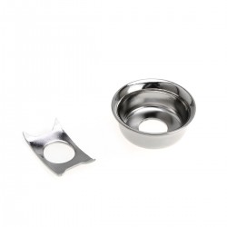 Musiclily Pro Traditional Cup Style Guitar Tele Jack Plate for Fender Telecaster, Nickel