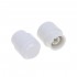 Musiclily Pro Metric Size Vintage Style Guitar Telecaster Barrel Switch Tips 3 Way Pickup Selector Switch Knobs for Import Squier Tele Style , White (Set of 2)