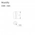 Musiclily Pro Metric Size Thread Plastic Guitar 3 Way LP Toggle Switch Tips Pickup Selector Switch Knobs for Epiphone Les Paul, Chrome (Set of 2)