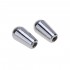 Musiclily Pro Metric Size Thread Plastic Guitar 3 Way LP Toggle Switch Tips Pickup Selector Switch Knobs for Epiphone Les Paul, Chrome (Set of 2)
