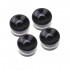 Musiclily Pro Metric Size 18 Splines Guitar Speed Knobs for Gretsch Streamliner Style, Black (Set of 4)
