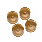 Musiclily Pro Metric Size 18 Splines Guitar Speed Knobs for Gretsch Streamliner Style, Gold (Set of 4)