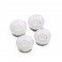 Musiclily Pro Metric Size Abalone Bird Top Guitar Speed Control Knobs for Epiphone Les Paul SG Style, White(Set of 4)