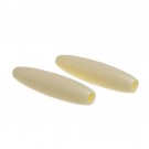Musiclily Pro 5mm Plastic Guitar Tremolo Arm Tips for 4.8mm Diameter Strat Whammy Bar, Cream (2 Pieces)