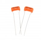 CDE Sprague Orange Drop Capacitors Tone Caps Polypropylene .01uF 715P 103J 200V for Guitar or Bass  (Set of 2)
