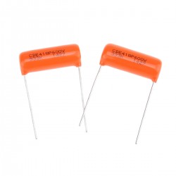 CDE Sprague Orange Drop Capacitors Tone Caps .033uF 418P 333K 600V for Guitar or Bass (Set of 2)