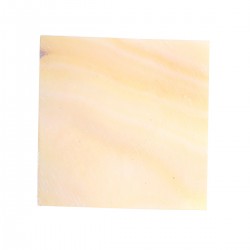 Musiclily Pro Natural Mother of  Pearl Guitar Inlay Material Blank Sheet 25x25x2mm, Gold Pearl