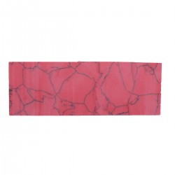 Musiclily Pro Man-Made Guitar Inlay Material Blank Sheet 90x35x2mm, Red Coral