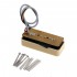 Wilkinson M Series Stacked P90 Soapbar Ceramic Single Coil Sized Humbucker Neck Pickup for SG/LP Electric Guitar, Cream
