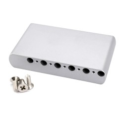 Musiclily Ultra Solid Steel 42mm Depth Standard Tremolo Block 10.5mm String Spacing for Mexico Fender Strat and Squier Classic Vibe Guitar