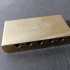 Musiclily Ultra 10.5mm Full Brass 42mm Standard Tremolo Block for Mexico Fender Strat and Squier Classic Vibe