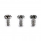 Musiclily Pro Metric M4X10mm Stainless Steel Phillips Countersunk Mounting Screws for Import Strat Style Electric Guitar Tremolo Block (Set of 3)