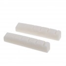 Musiclily Pro 42.95mm Slotted Electric and Acoustic Guitar Bone Nut for 6-String Ibanez and PRS , Ivory(Set of 2)