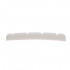 Musiclily Pro 41.91mm Slotted P Bass Bone Nut Curved Bottom for 4-String Fender Style Precision Bass, Ivory(Set of 2)