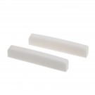 Musiclily Pro Universal Jumbo Bone Nut Blank for Acoustic and Electric Guitar, Ivory(Set of 2)