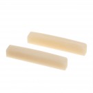 Musiclily Pro Universal Jumbo Unbleached Bone Nut Blank for Acoustic and Electric Guitar(Set of 2)