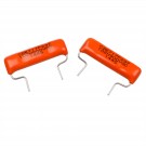 CDE Sprague Orange Drop Capacitors Tone Caps Polypropylene .001uF 717P 102H 900V for Guitar or Bass Treble Bleed, Short foot (Set of 2）