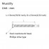 Musiclily Basic 2.5x15mm Metal Metric Thread Guitar String Guide Mounting Screws, Nickel(Set of 20) 