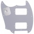 Musiclily Pro 9 Holes Round Corner HH Guitar Pickguard 2 Humbuckers for Squier Bullet Series Mustang Electric Guitar, 4Ply Tortoise Shell