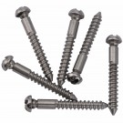 Musiclily Ultra 30X3.5mm Stainless Steel Tremolo Bridge Screws for PRS Style Electric Guitar, Original Color (Set of 6)