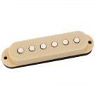 Musiclily Basic 50mm Ceramic Single Coil Neck Pickup for Strat Style Electric Guitar, Cream