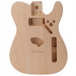 Musiclily Pro SS/HS Routing Alder  TL-Style Electric Guitar Body Replacement, Unfinished