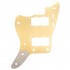 Musiclily Pro 13-Hole Aluminum Vintage 60s Jazzmaster Style Pickguard for Fender American Vintage Reissue Modern Jazzmaster, Gold Anodized