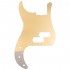 Musiclily Pro 13-Hole Aluminum P-Bass Pickguard for Fender American Standard Precision Bass, Gold Anodized
