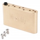 Musiclily Ultra 54mm Full Brass 42mm Tremolo Block for Wilkinson WVC/WVP Tremolo Bridge Strat Electric Guitar 