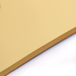 Musiclily Guitar Bass Pickguard Material - Gold Mirror Acrylic 1ply